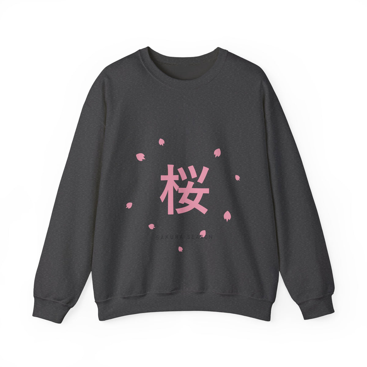 Sakura Season Sweatshirt in Dark Heather