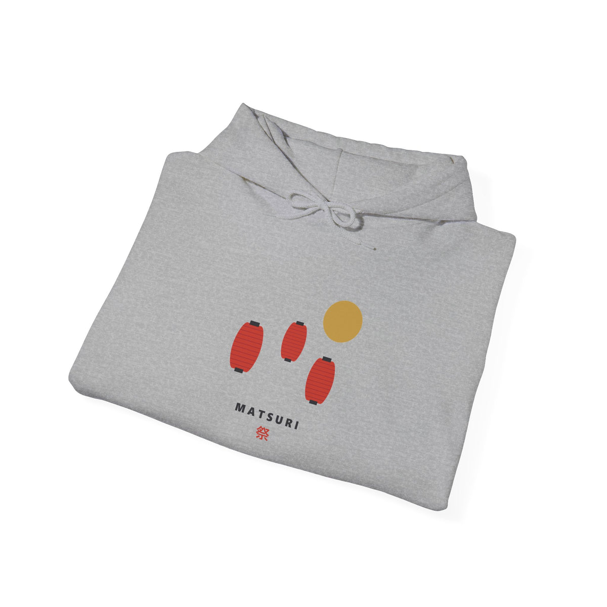 Matsuri Lanterns Hoodie - original anime design, view 15
