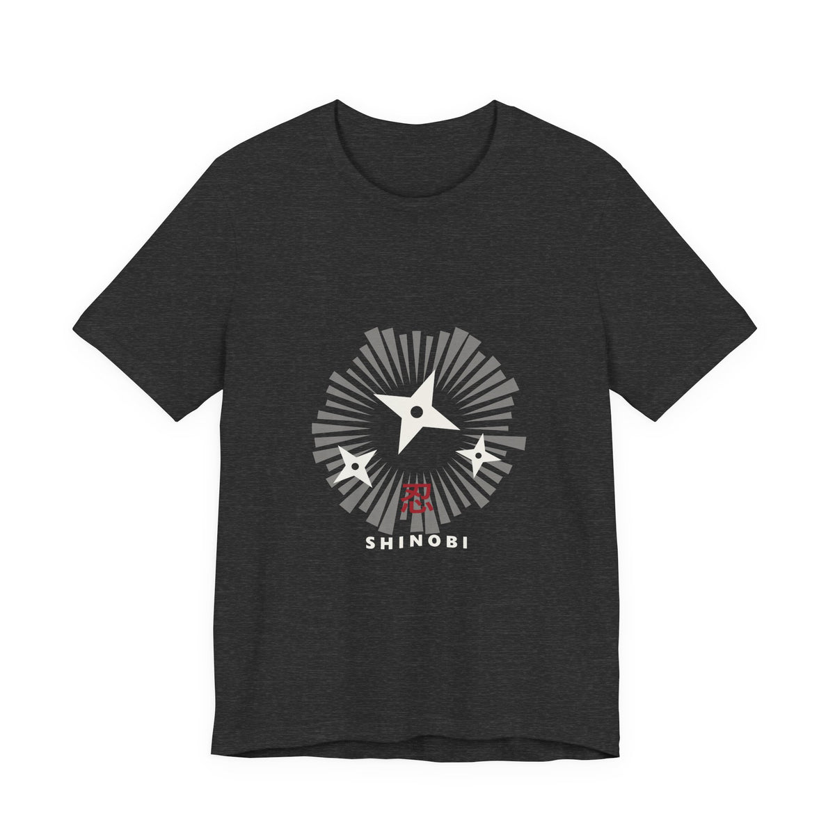 Shinobi T-Shirt in Dark Grey Heather