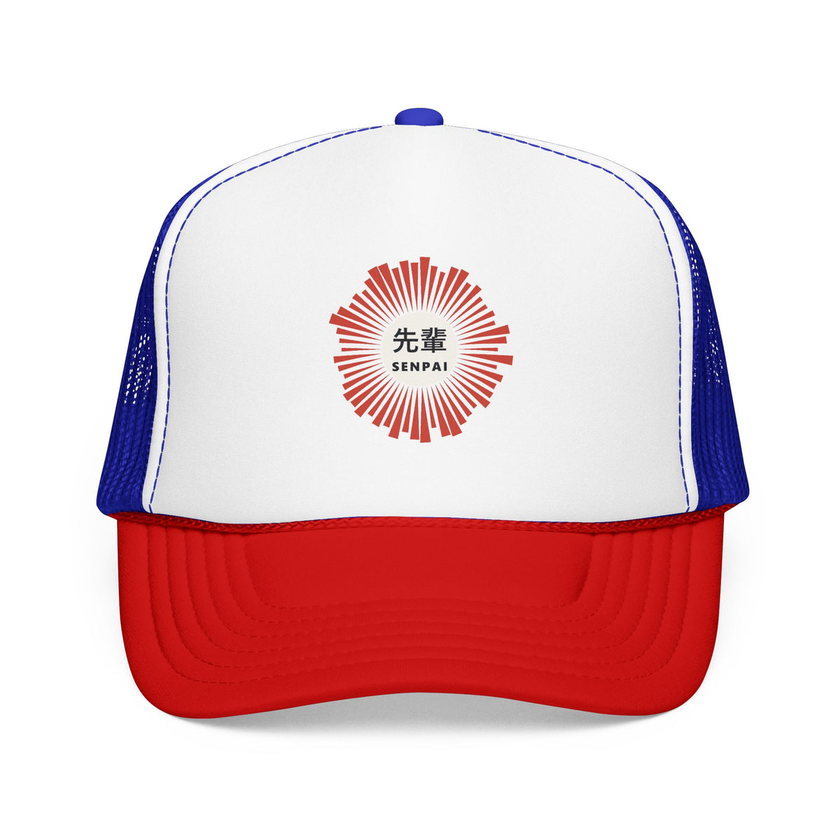 Senpai Trucker Cap in Red