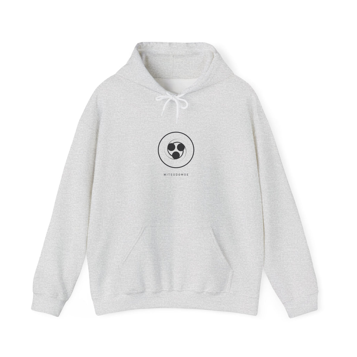 Mitsudomoe Hoodie in Ash