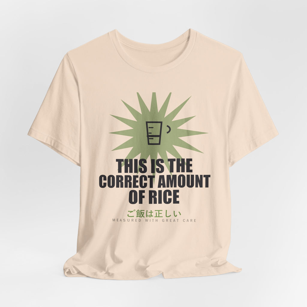 This Is The Correct Amount Of Rice Funny Anime T-Shirt - original anime design, view 9