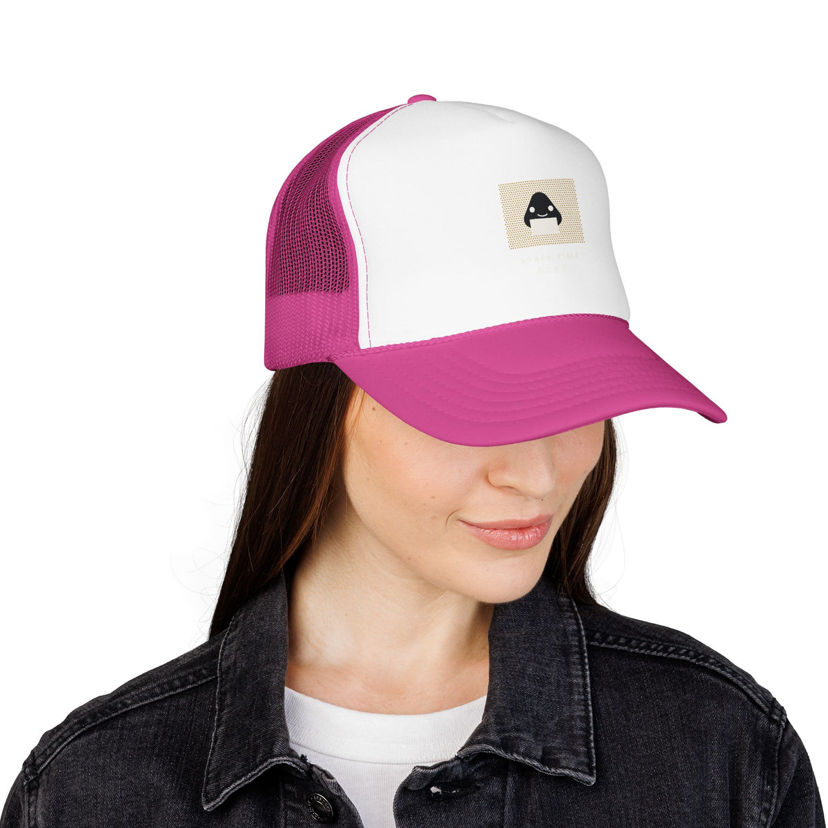 Snack Time Trucker Cap - original anime design, view 18