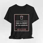 Please Do Not Discuss This In Front Of The Noodles Funny Anime T-Shirt - original anime design, view 6