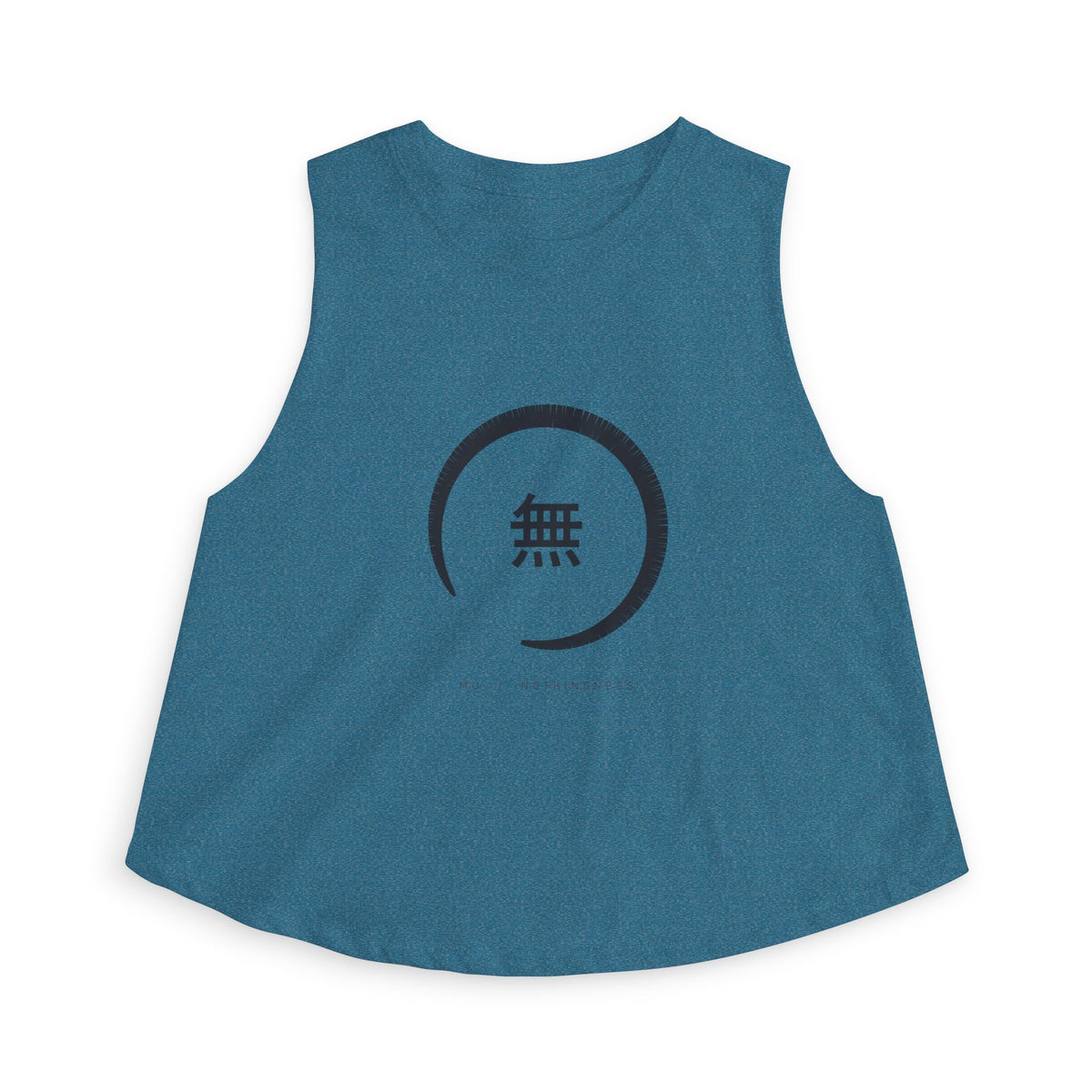 Ensō Crop Top in Heather Deep Teal
