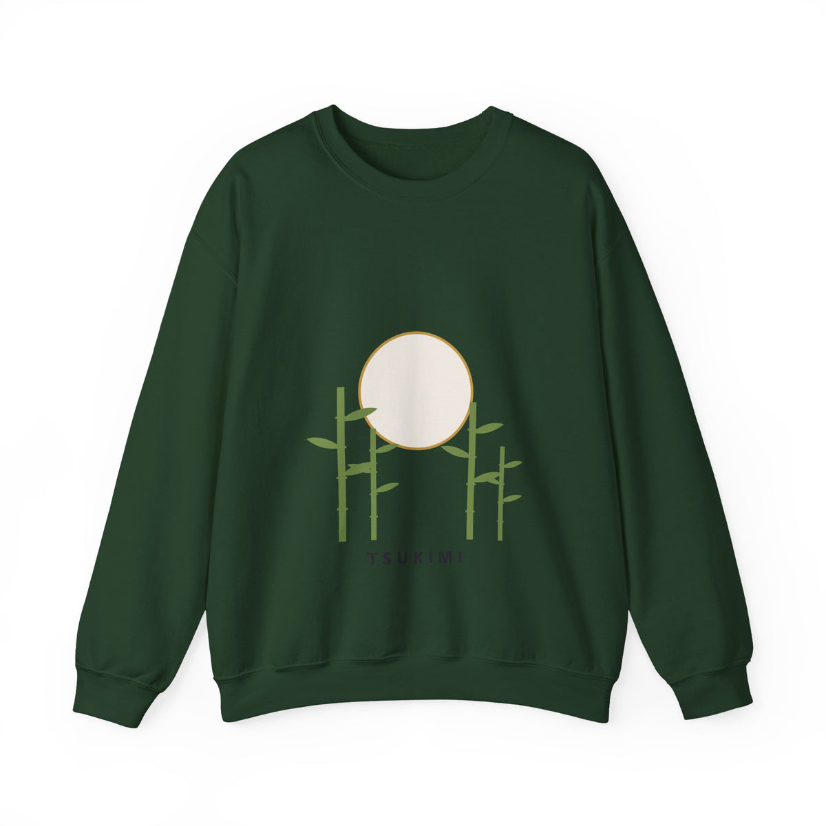 Tsukimi Sweatshirt in Forest Green