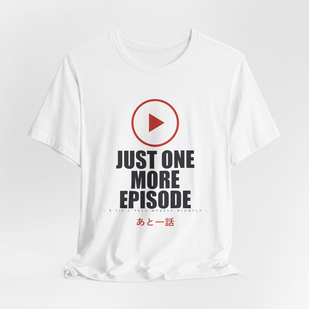 One More Episode Anime T-Shirt - original anime design, view 4