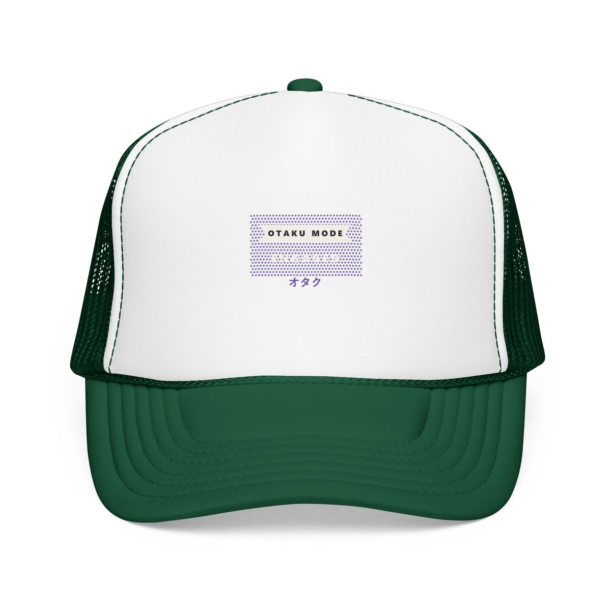 Otaku Mode Trucker Cap in Kelly