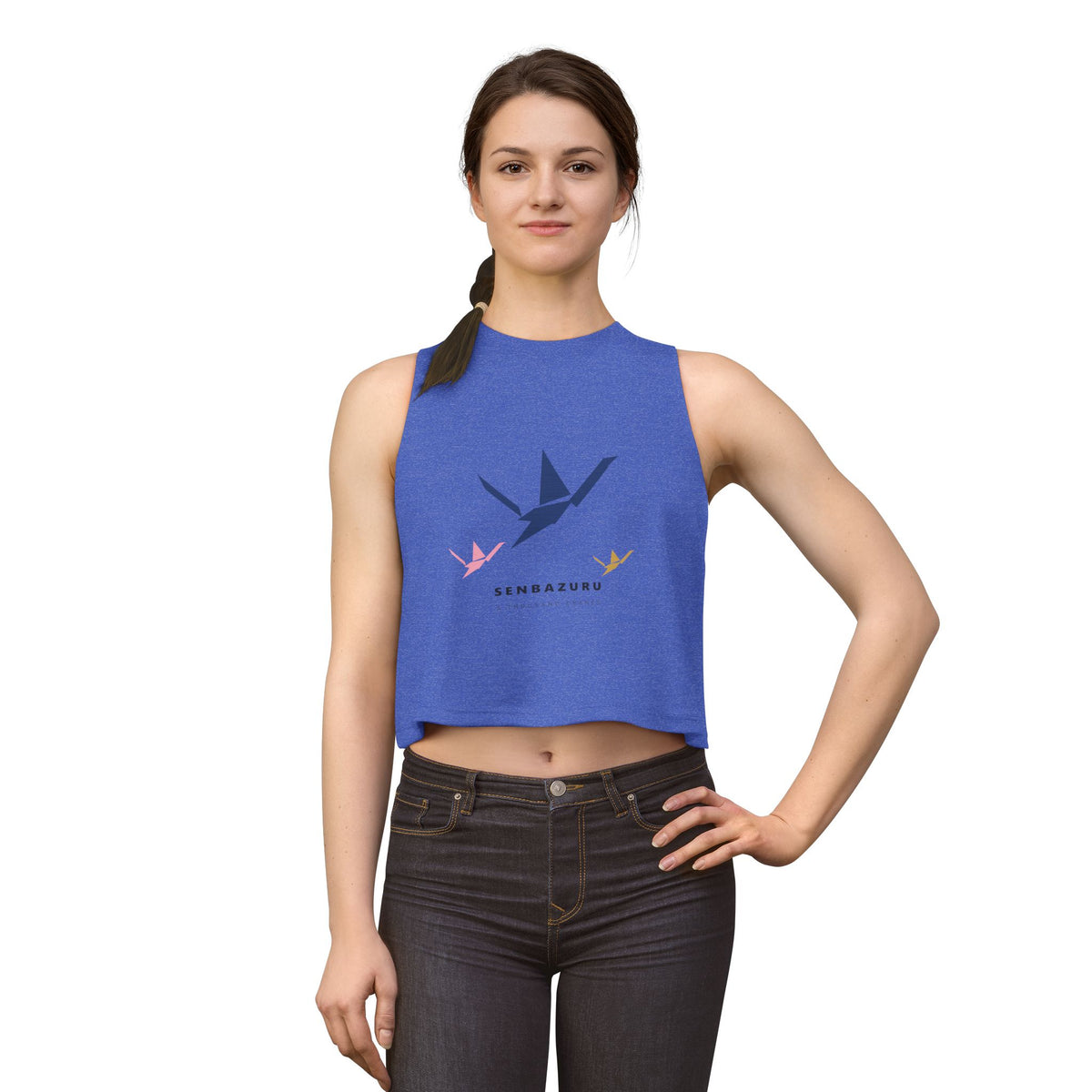 Senbazuru Crop Top - original anime design, view 14