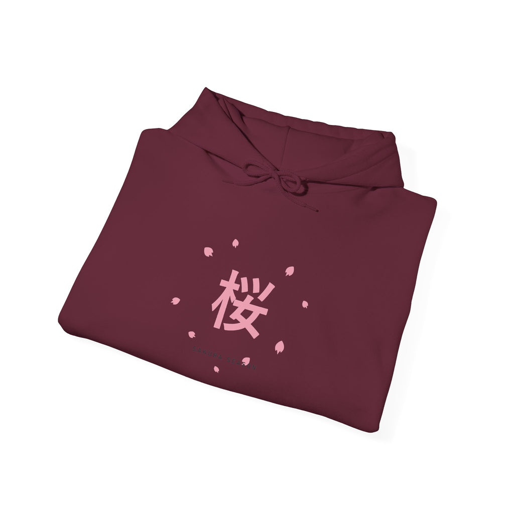 Sakura Season Hoodie - original anime design, view 18