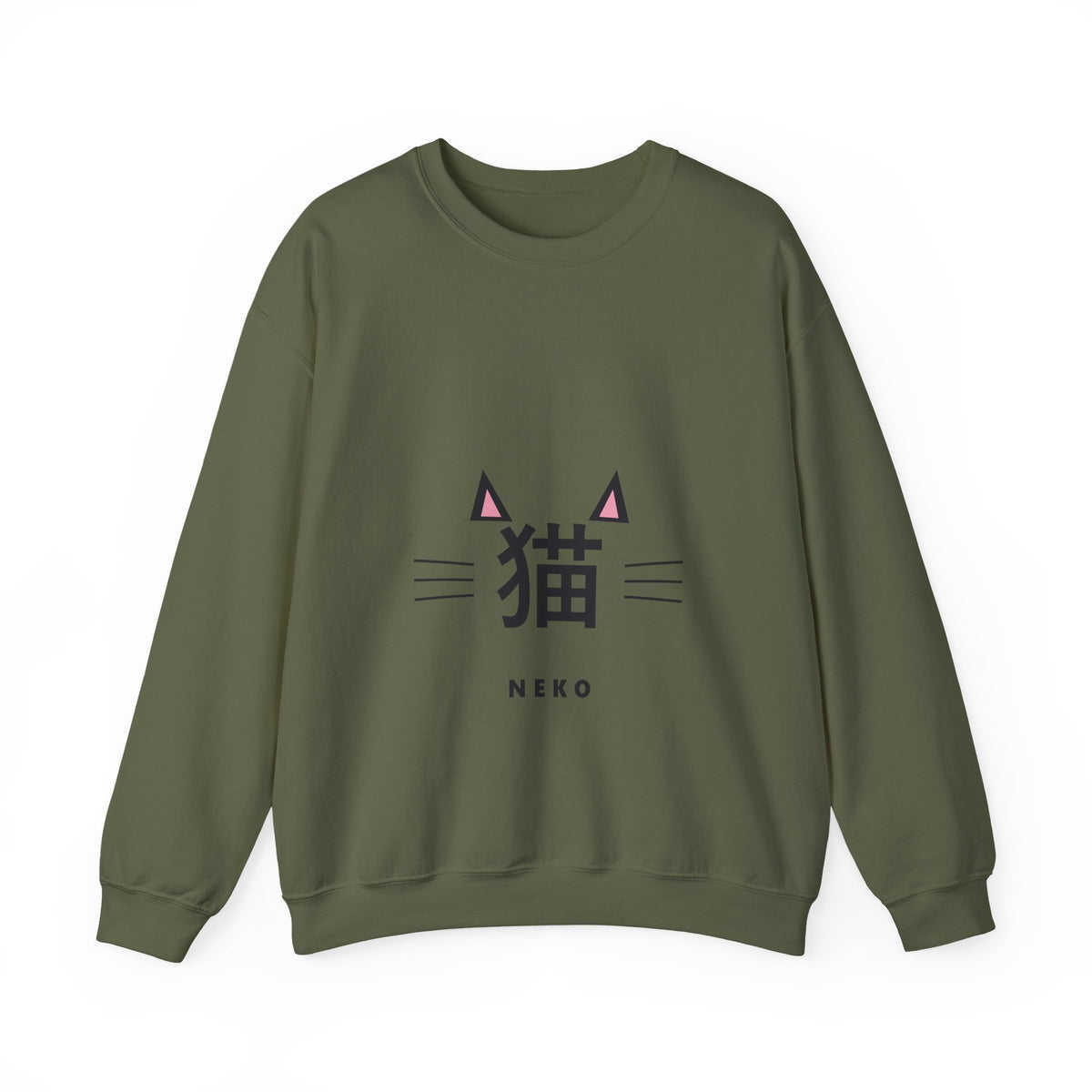 Neko Sweatshirt in Military Green