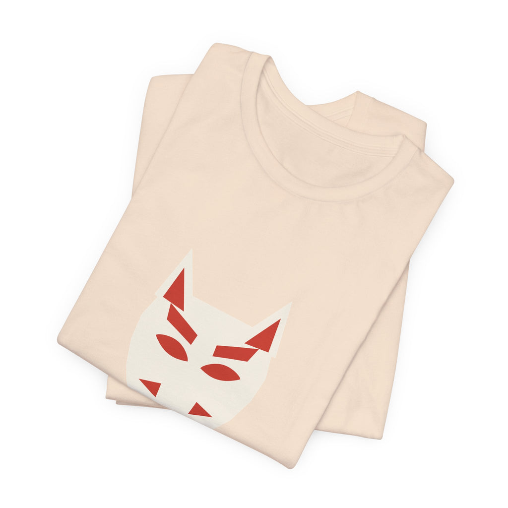 Kitsune Mask T-Shirt - original anime design, view 17