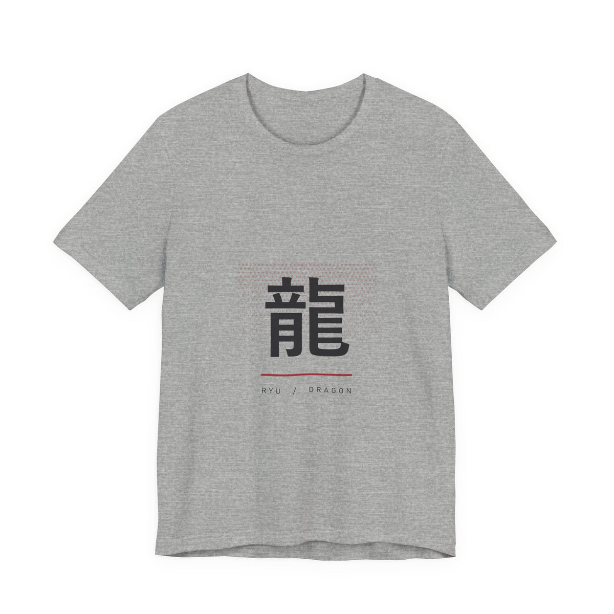 Ryu Dragon T-Shirt in Athletic Heather