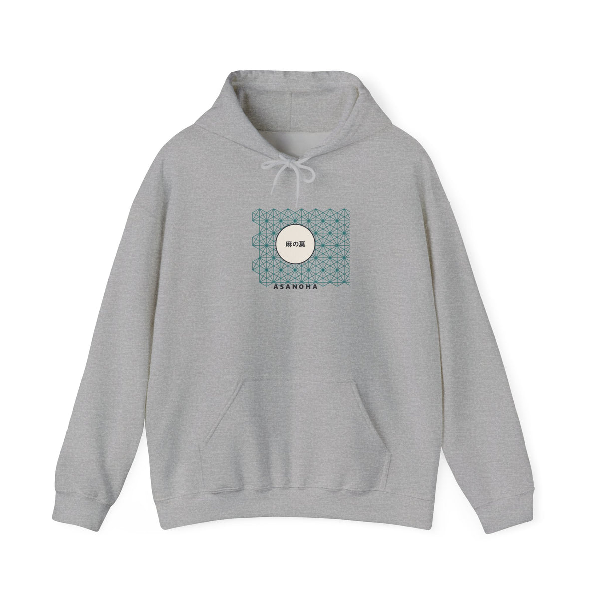 Asanoha Hoodie in Sport Grey