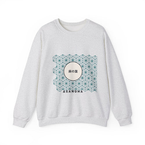 Asanoha Sweatshirt in Ash