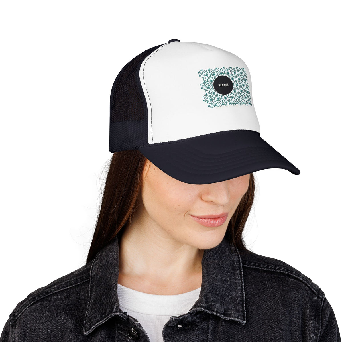 Asanoha Trucker Cap - original anime design, view 27