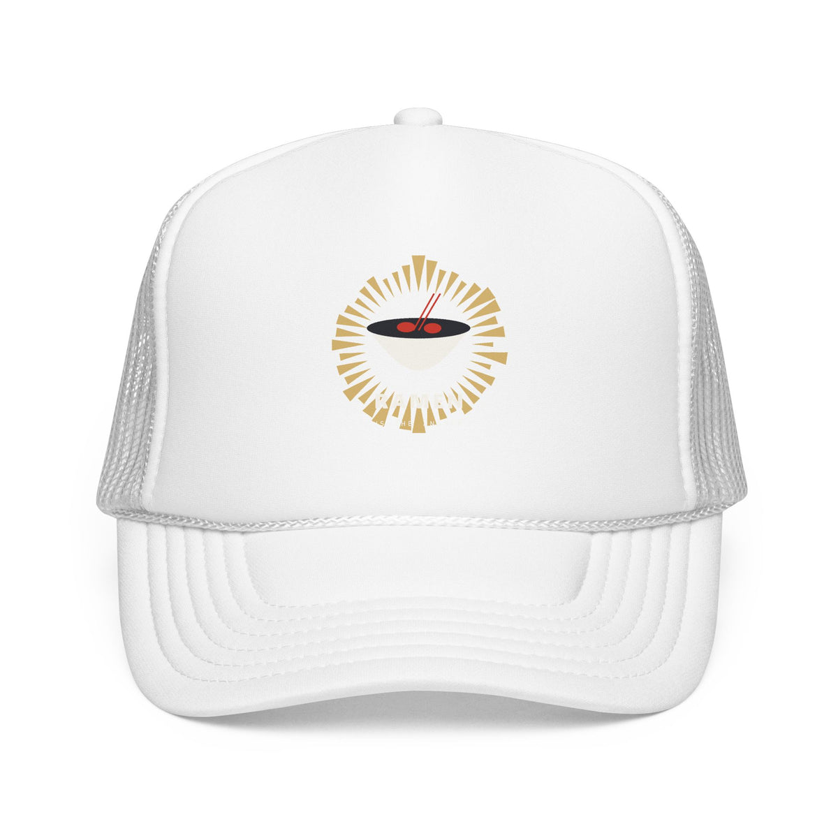 Ramen Is The Answer Trucker Cap in White