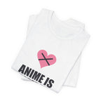 Cheaper Than Therapy Anime T-Shirt - original anime design, view 3