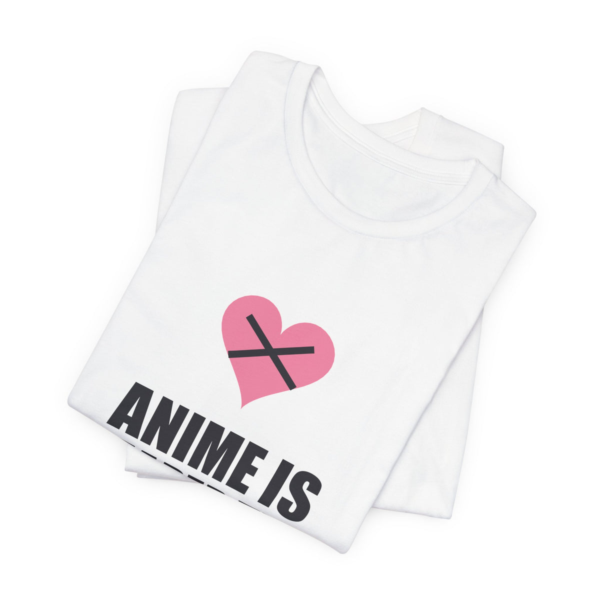 Cheaper Than Therapy Anime T-Shirt - original anime design, view 3