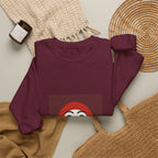 Daruma Wish Sweatshirt - original anime design, view 24