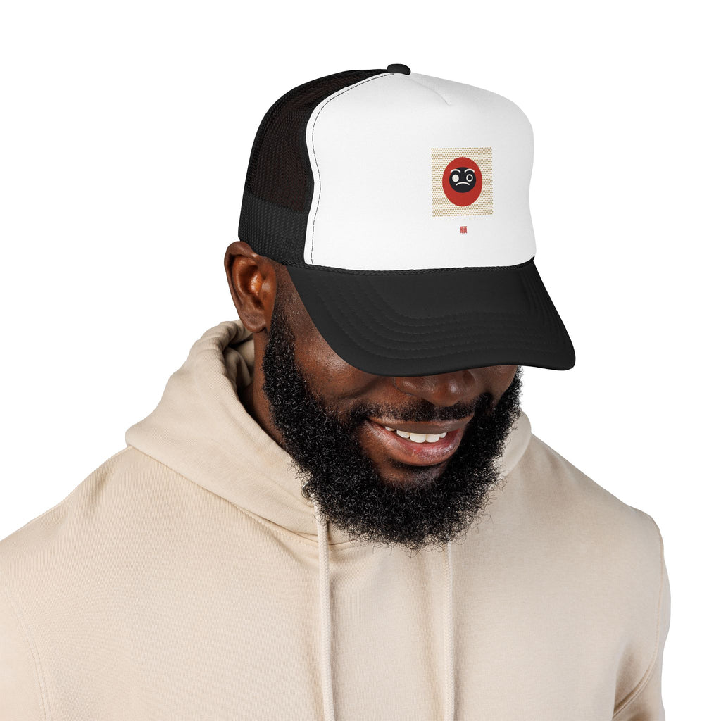 Daruma Wish Trucker Cap - original anime design, view 8