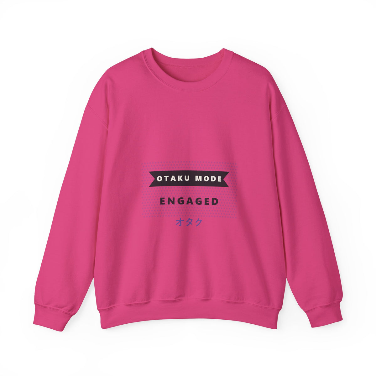 Otaku Mode Sweatshirt in Heliconia
