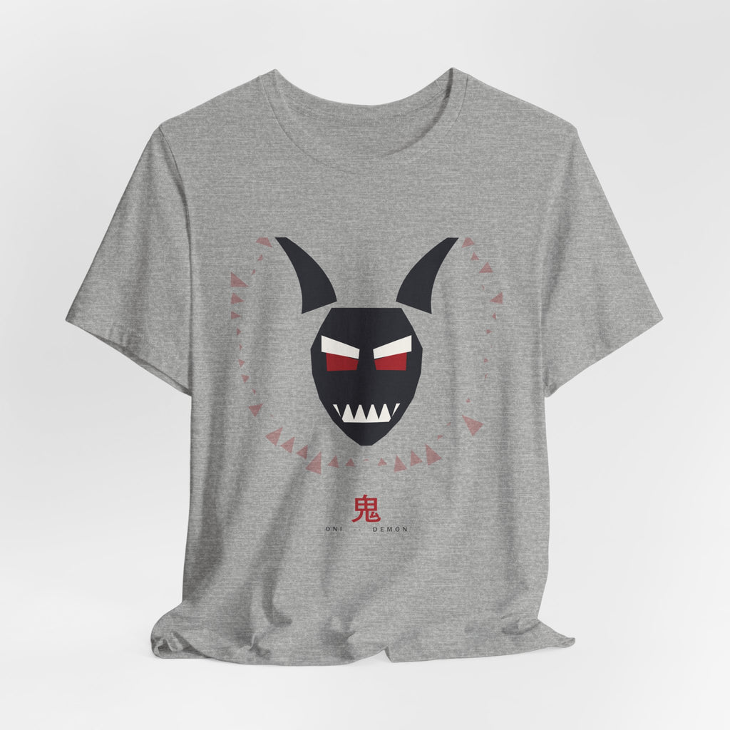 Oni Mask Anime T-Shirt - original anime design, view 16