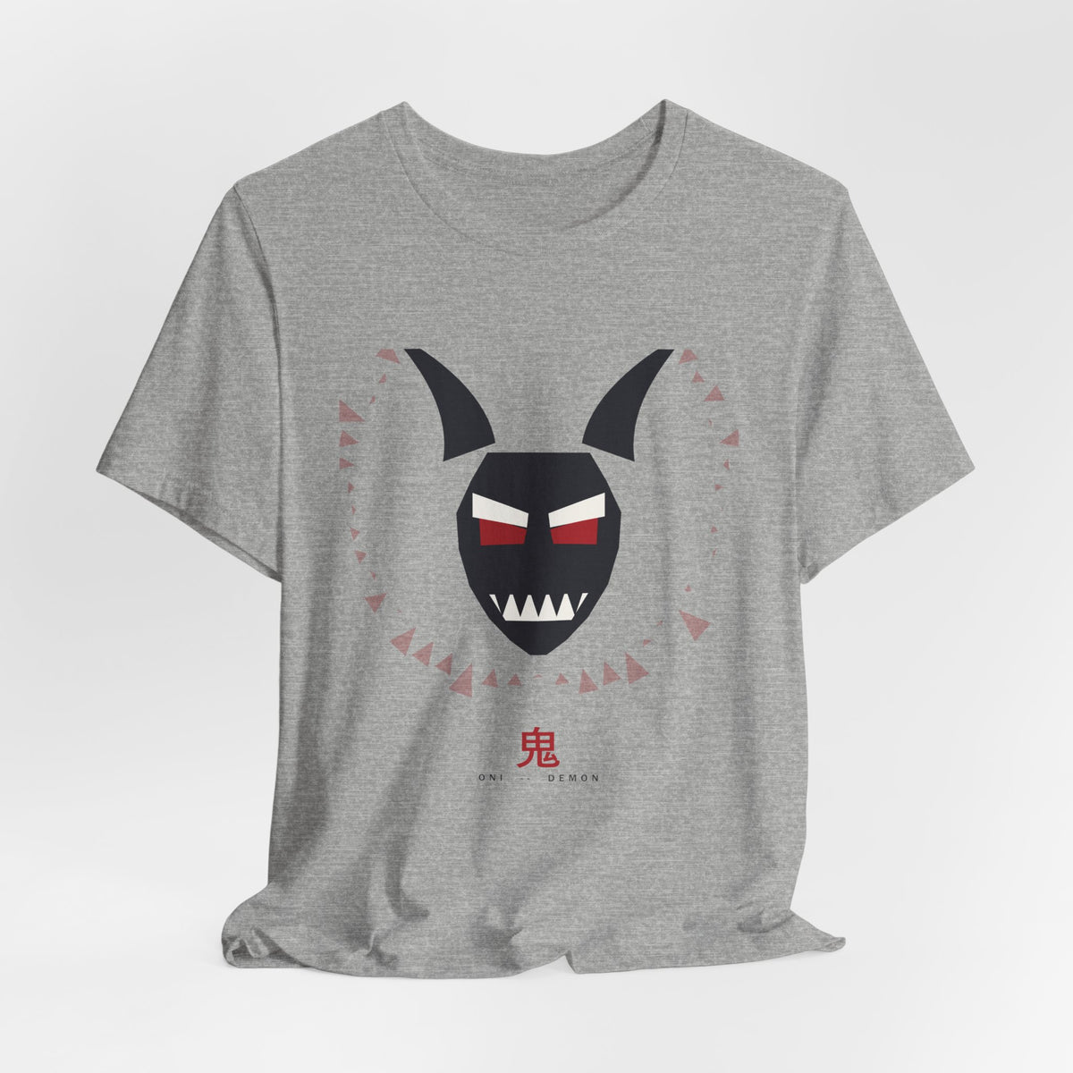 Oni Mask Anime T-Shirt - original anime design, view 16