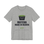 Matcha Made In Heaven Anime T-Shirt in Athletic Heather