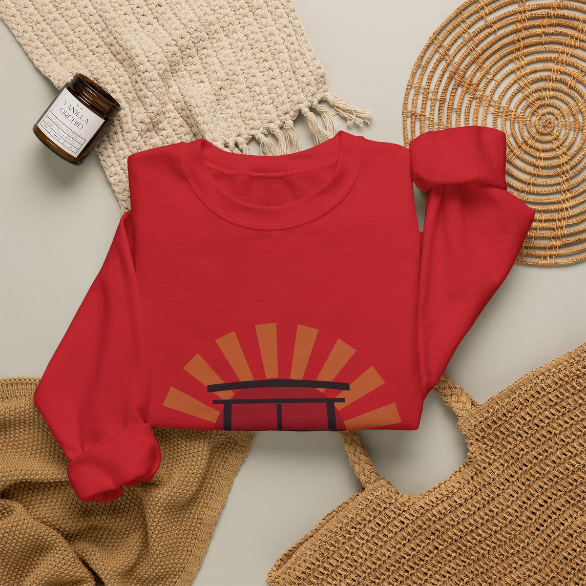 Torii Gate Sweatshirt - original anime design, view 54