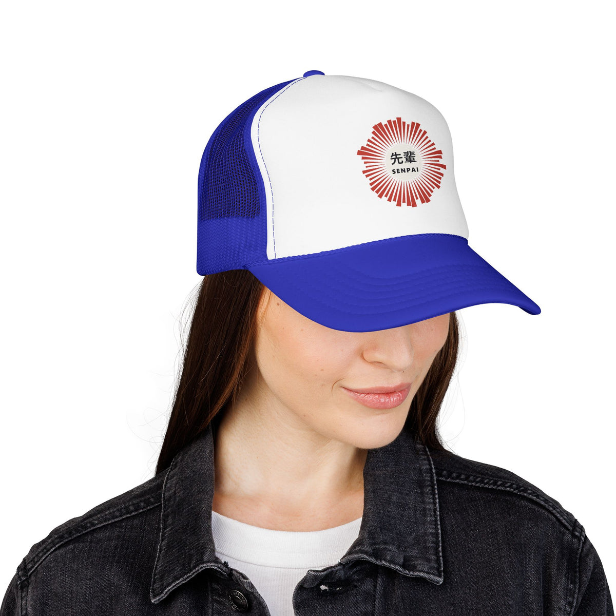 Senpai Trucker Cap - original anime design, view 33