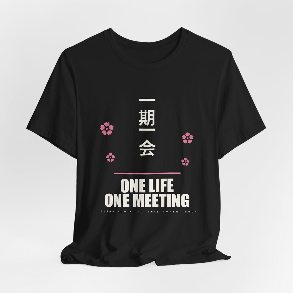 One Life One Meeting Anime T-Shirt - original anime design, view 7