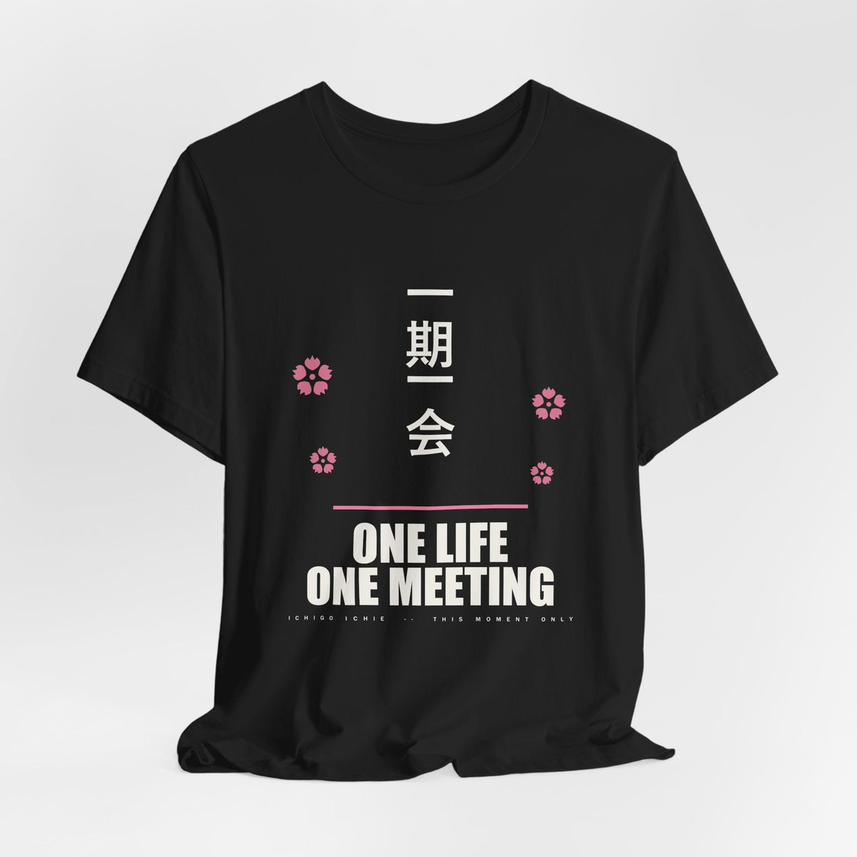 One Life One Meeting Anime T-Shirt - original anime design, view 7