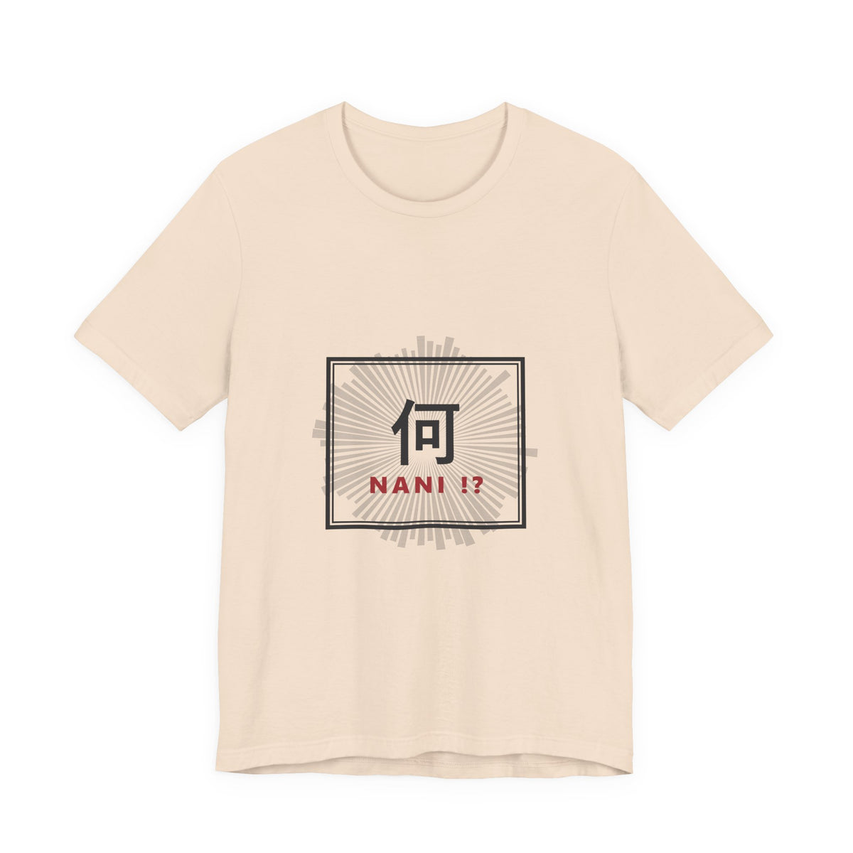 Nani!? T-Shirt in Soft Cream