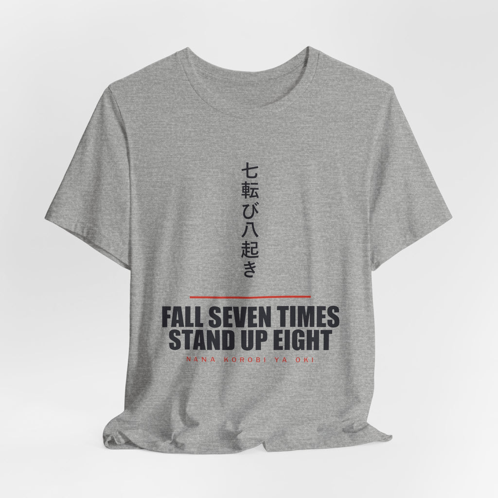 Fall Seven Times Anime T-Shirt - original anime design, view 16