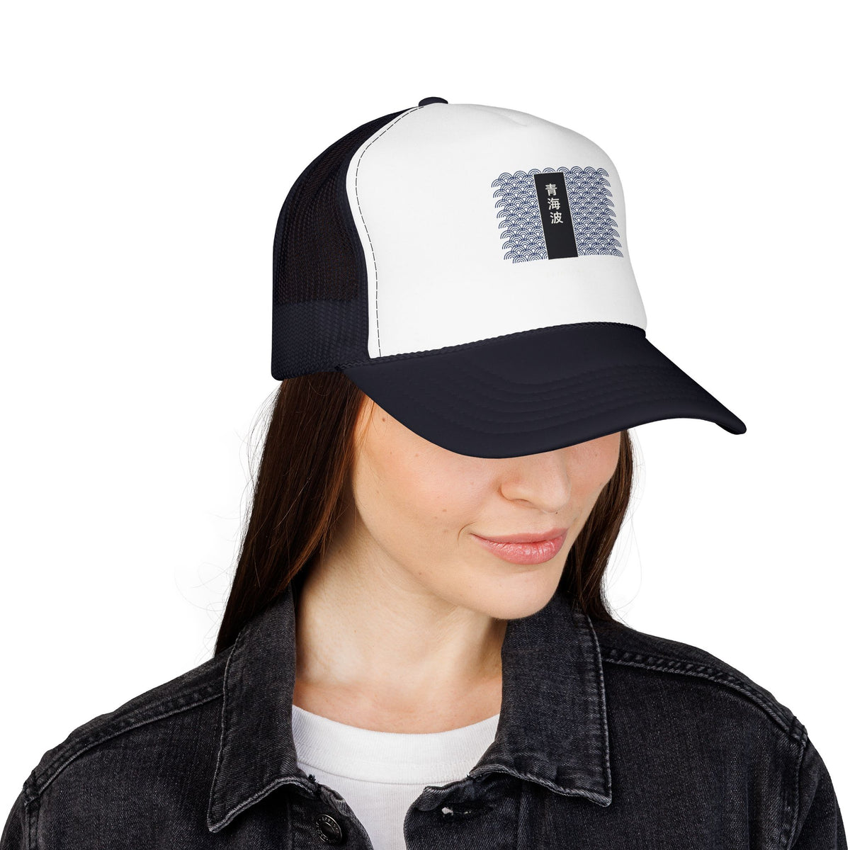 Seigaiha Trucker Cap - original anime design, view 27