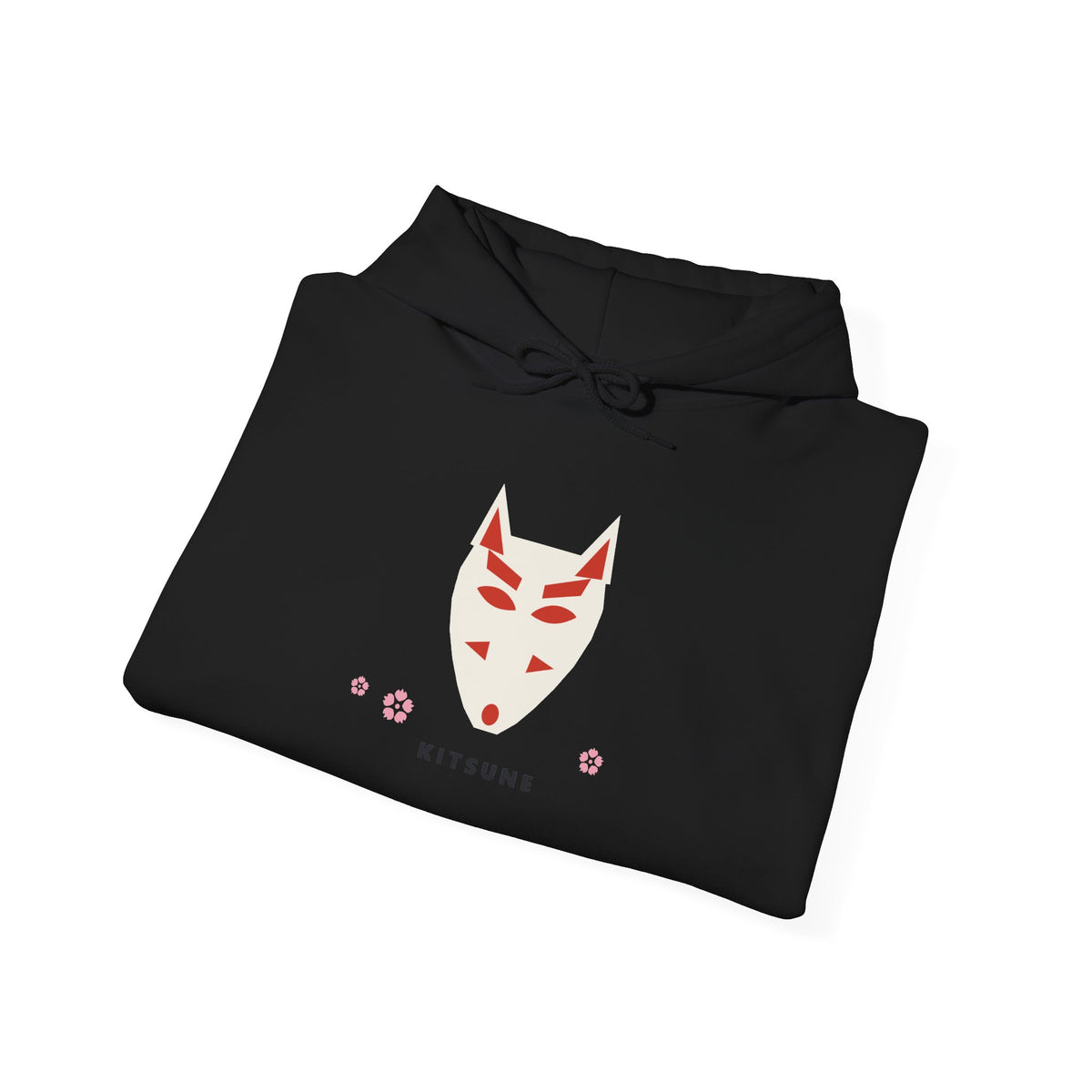 Kitsune Mask Hoodie - original anime design, view 9