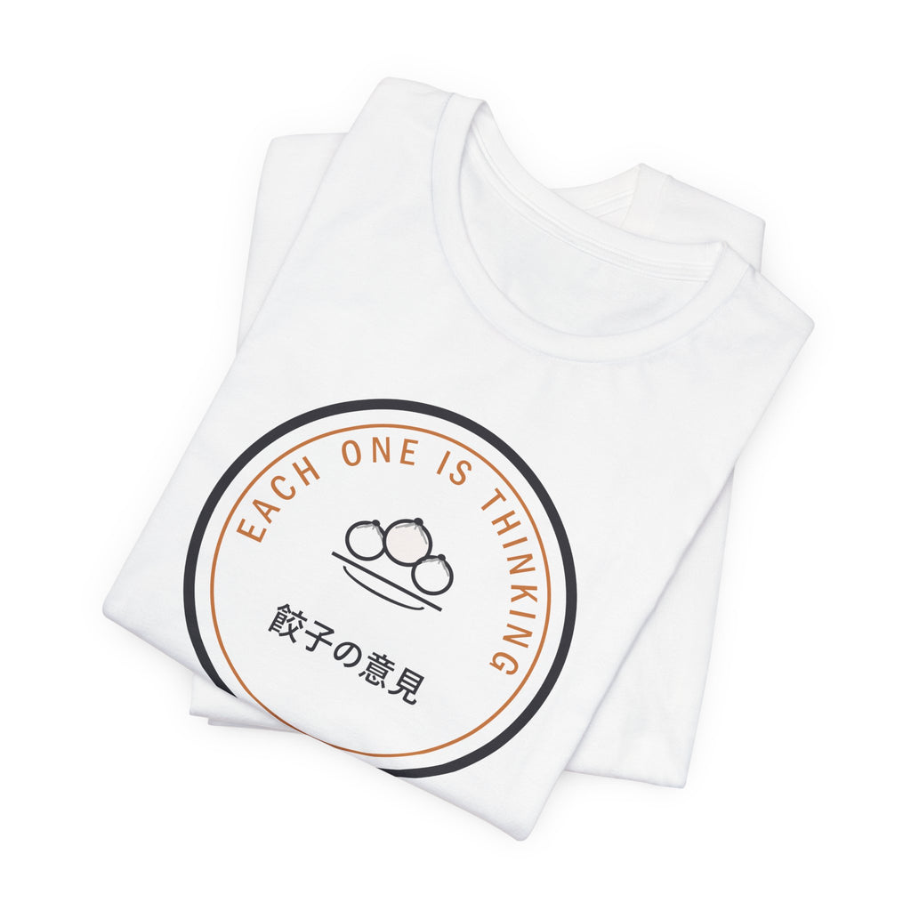 Every Dumpling Contains A Small Opinion Funny Anime T-Shirt - original anime design, view 2