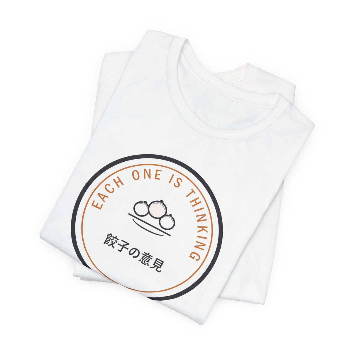 Every Dumpling Contains A Small Opinion Funny Anime T-Shirt - original anime design, view 2