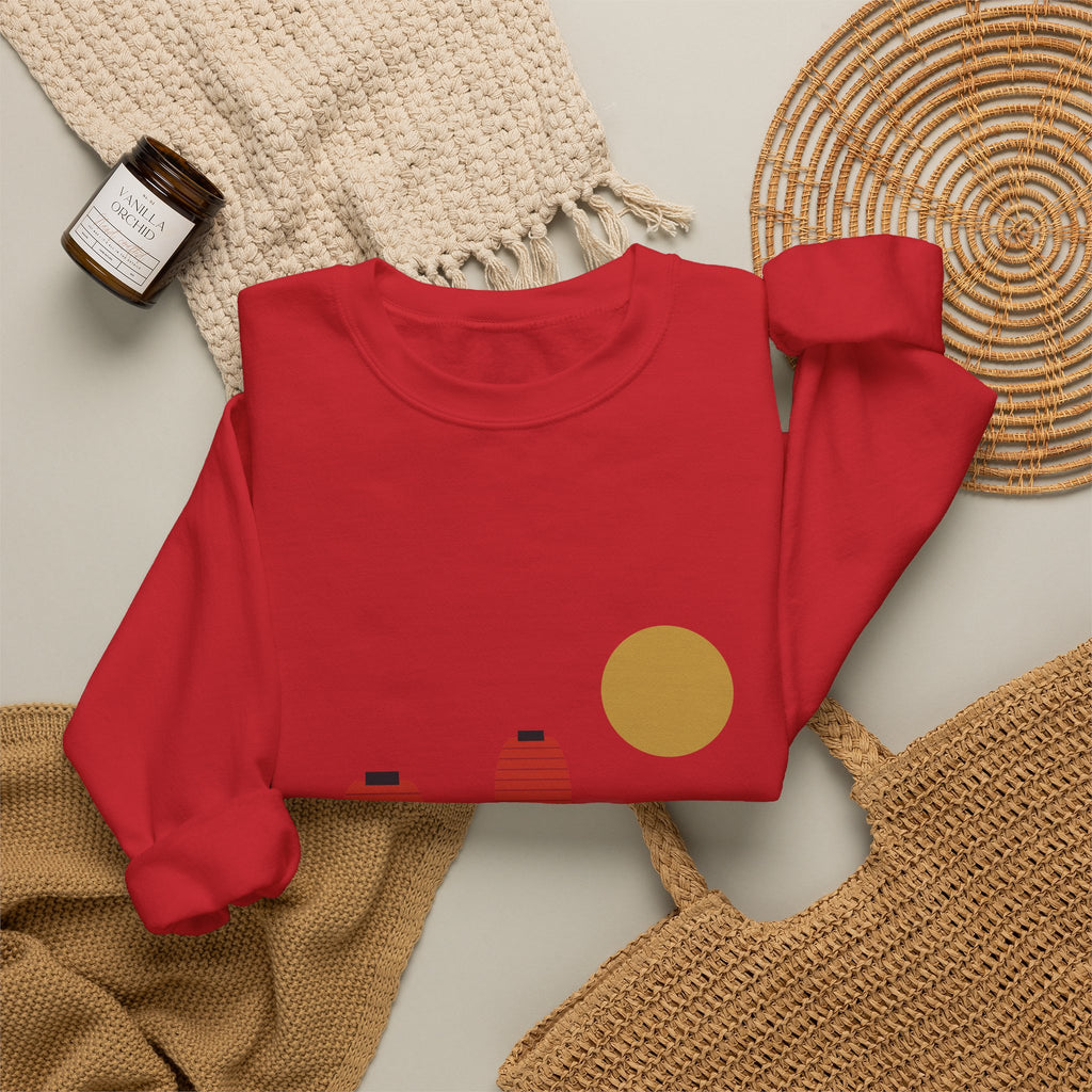 Matsuri Lanterns Sweatshirt - original anime design, view 54