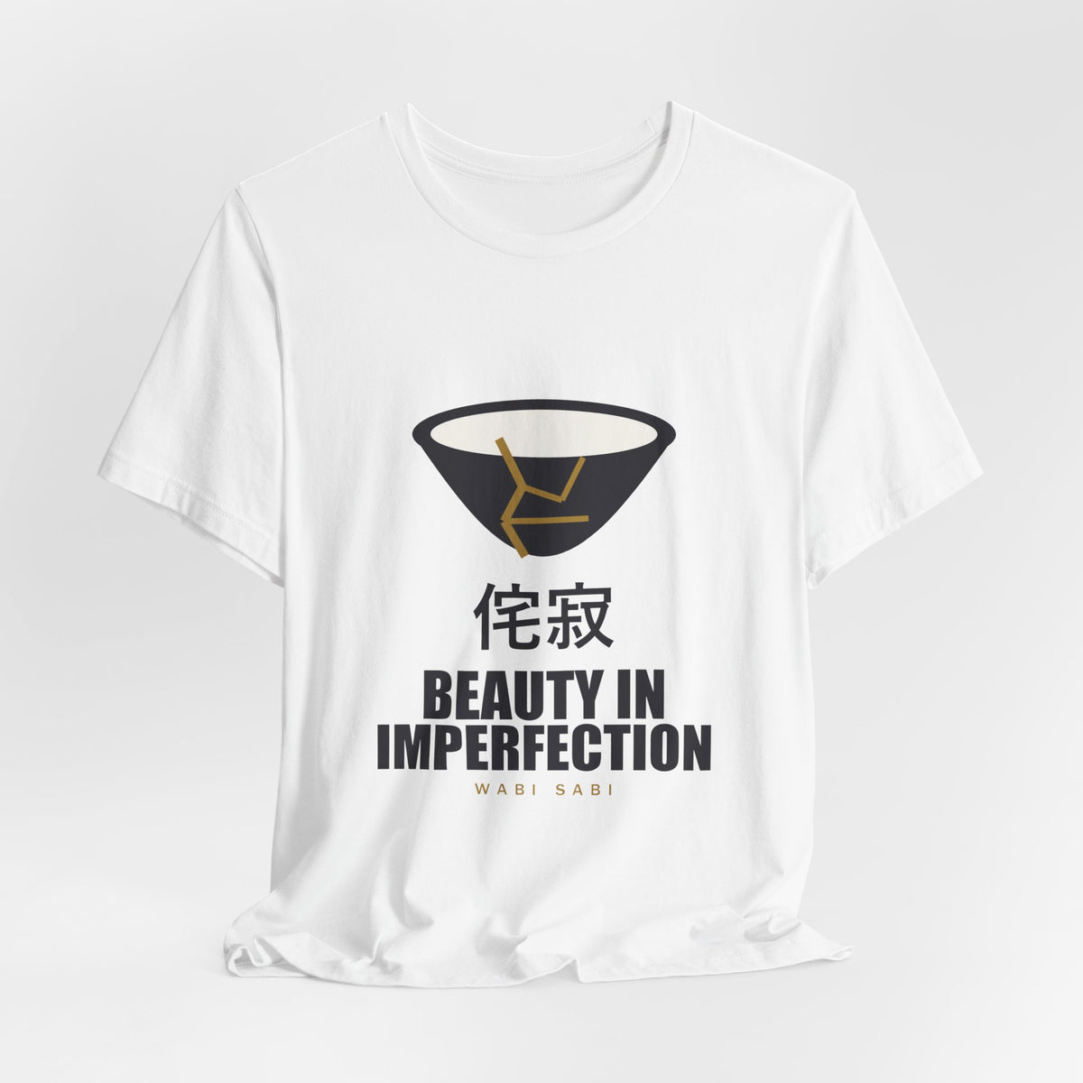 Wabi Sabi Anime T-Shirt - original anime design, view 4