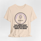 Our Department Has No Information About The Moon Funny Anime T-Shirt - original anime design, view 9