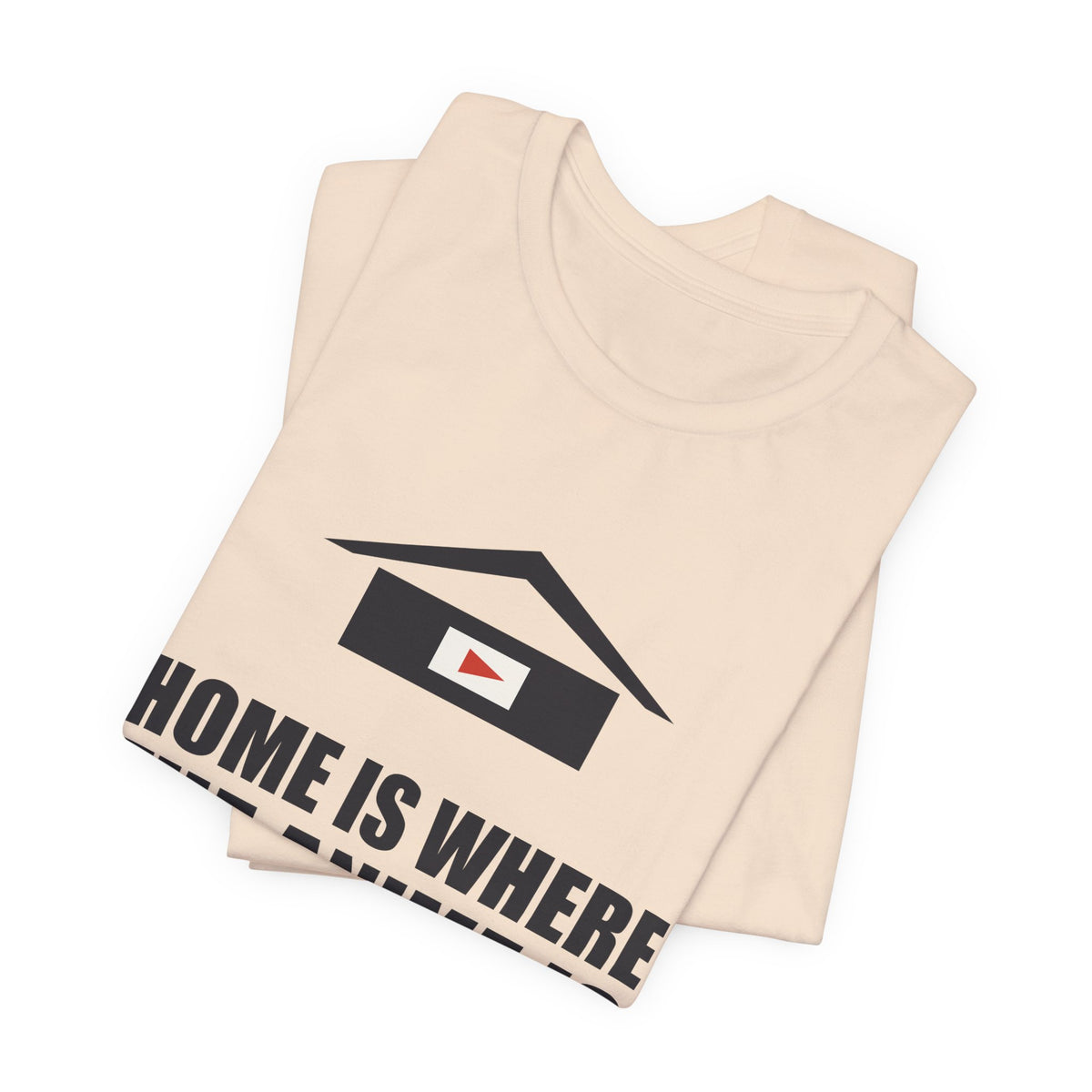 Home Is Where The Anime Is T-Shirt - original anime design, view 9