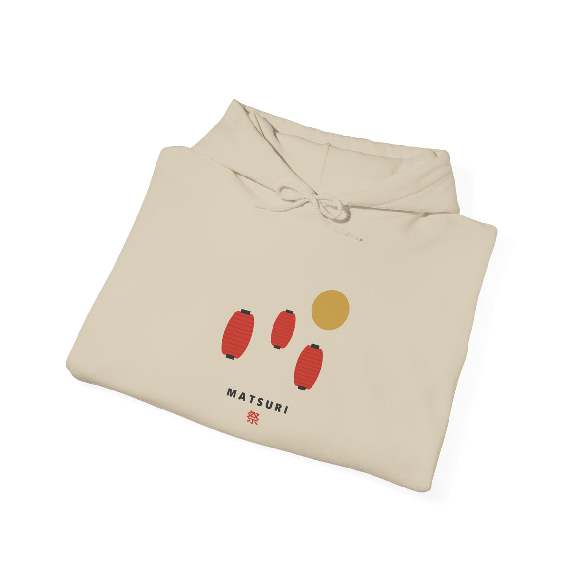 Matsuri Lanterns Hoodie - original anime design, view 12