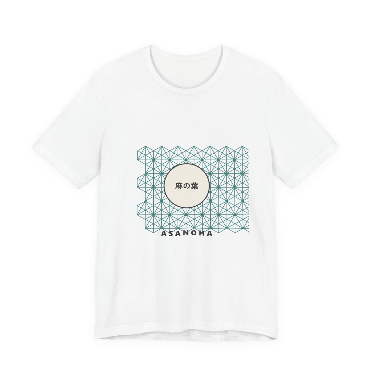 Asanoha T-Shirt in White
