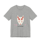 Kitsune Mask T-Shirt in Athletic Heather