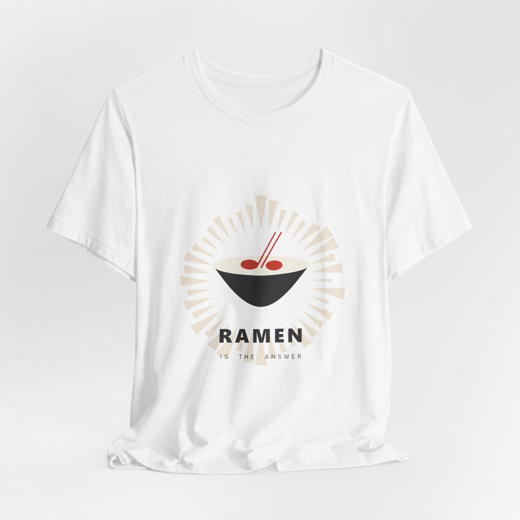 Ramen Is The Answer T-Shirt - original anime design, view 15