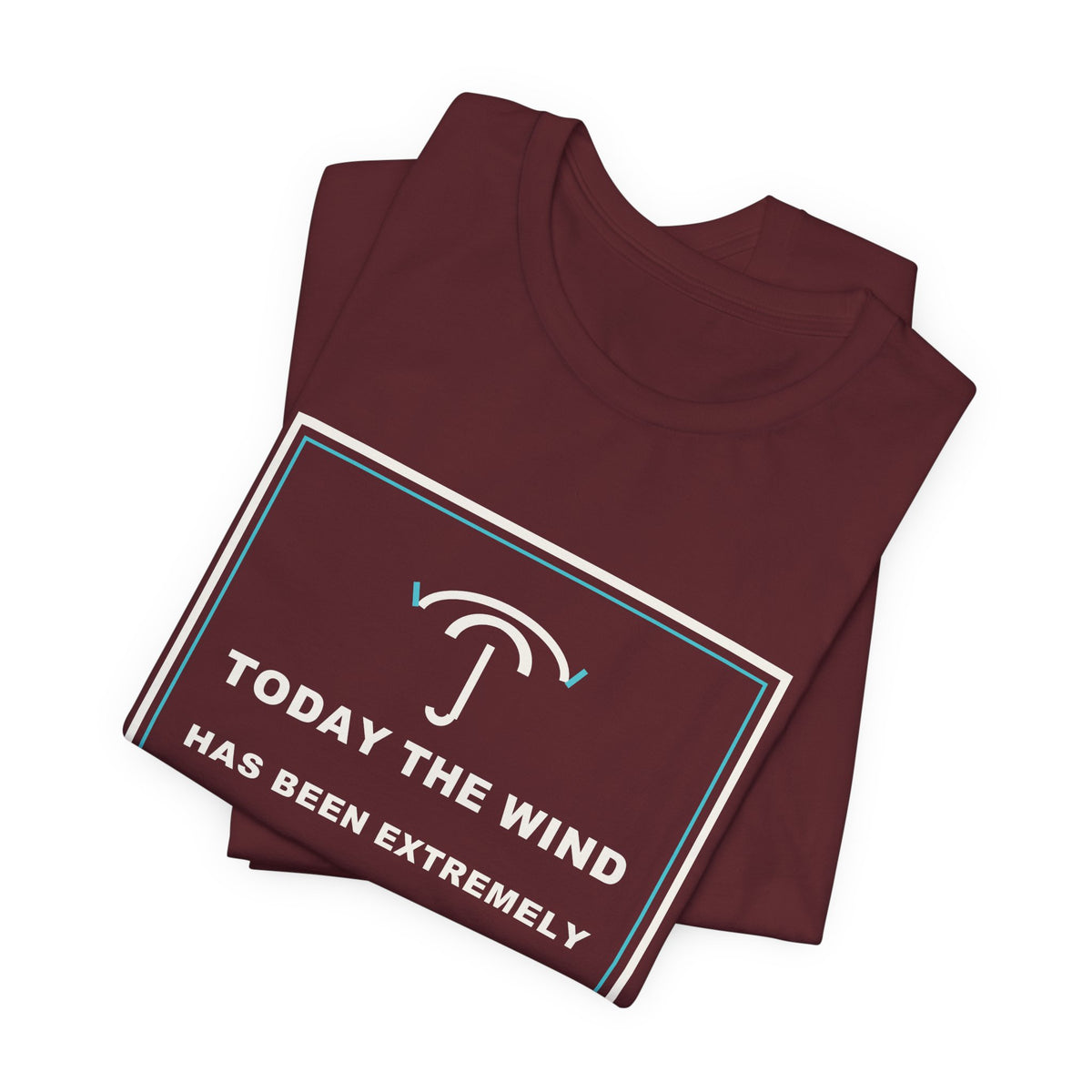 Today The Wind Has Been Extremely Unprofessional Funny Anime T-Shirt - original anime design, view 23