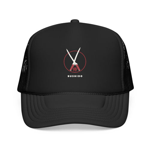 Bushido Trucker Cap in Black