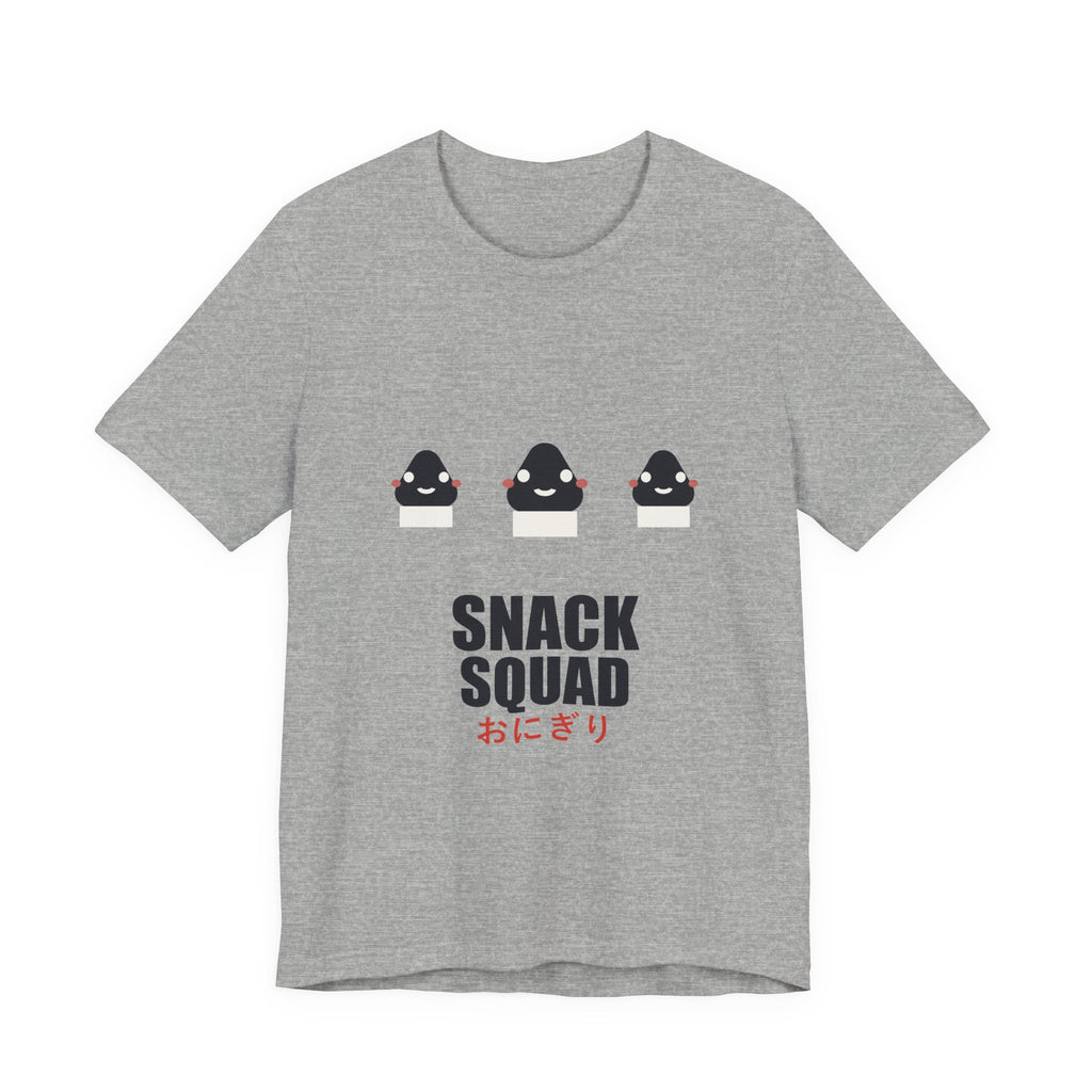Snack Squad Anime T-Shirt in Athletic Heather